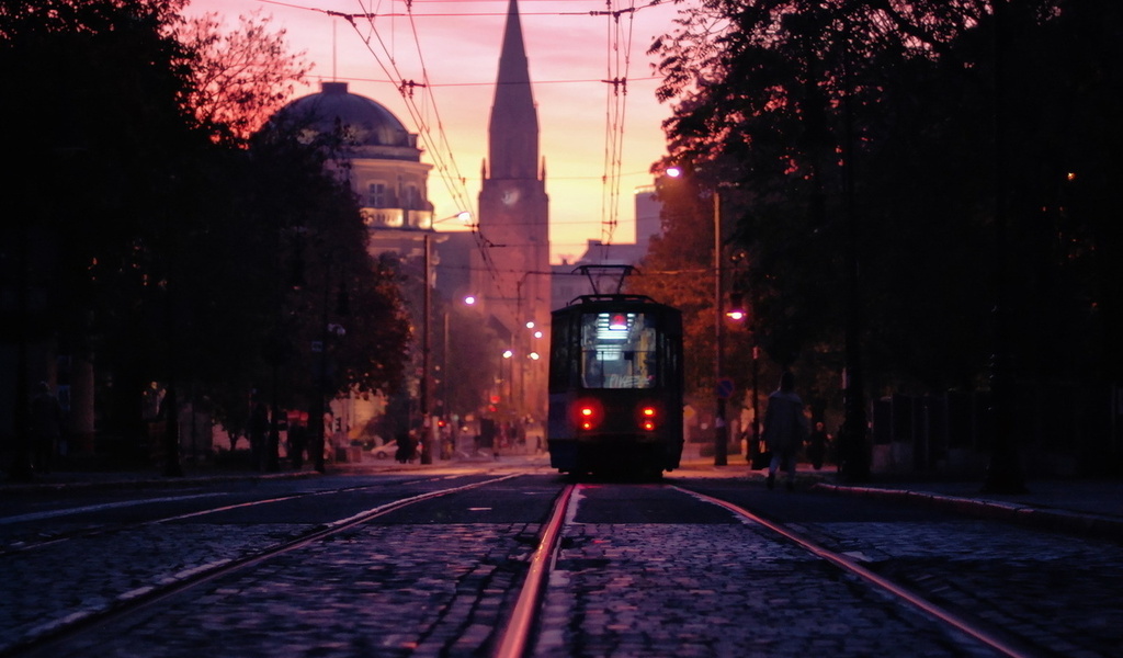 poland, , tram, 