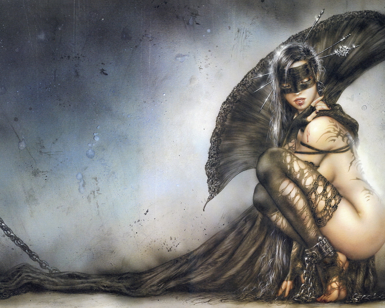 the needles of joy, , , , , Luis royo, 