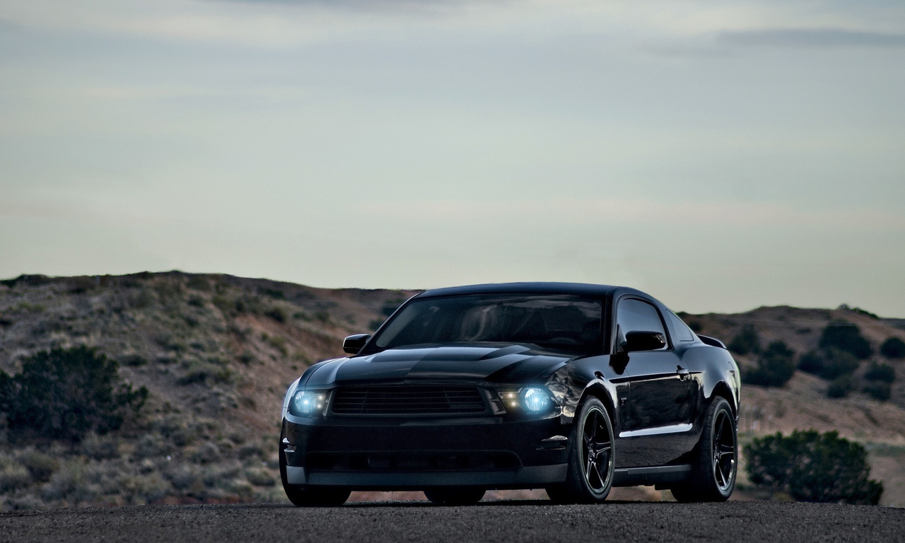ford, mustang, muscle car, boss, , black, 