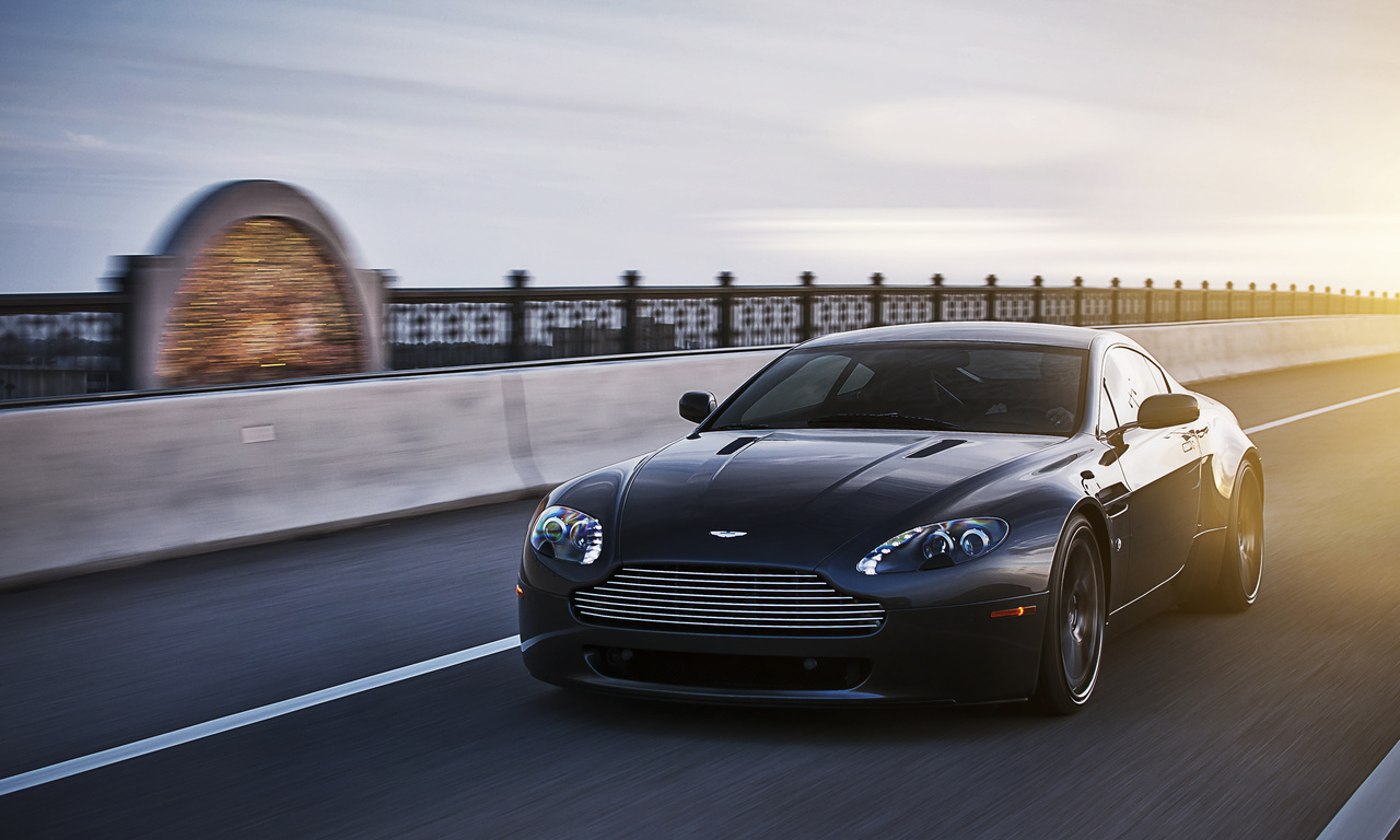 vantage, v8, Aston martin, black, ,  , 