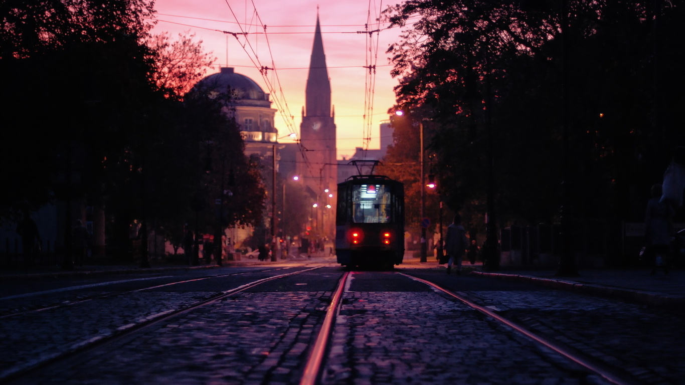 poland, , tram, 