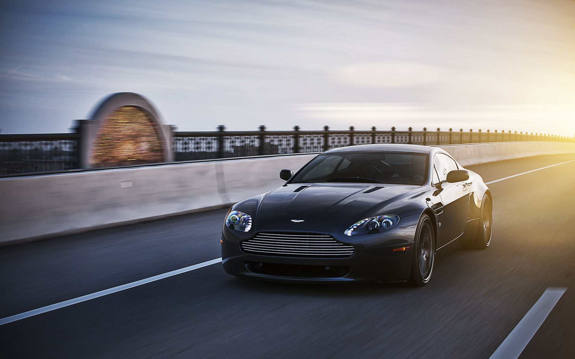 vantage, v8, Aston martin, black, ,  , 