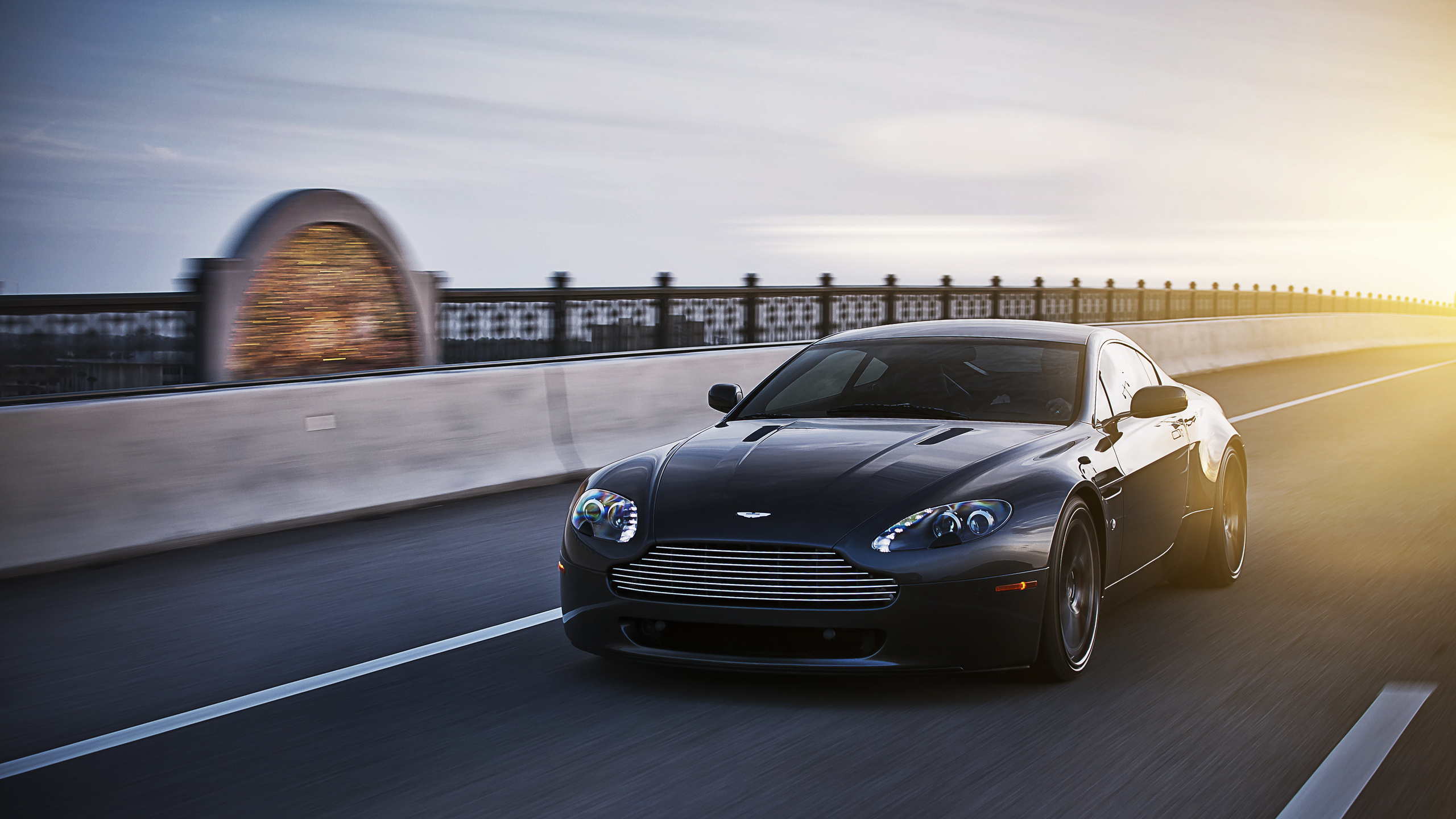 vantage, v8, Aston martin, black, ,  , 