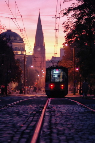 poland, , tram, 