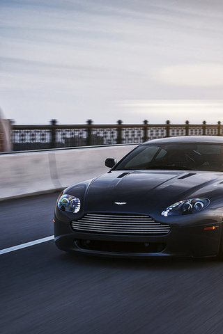 vantage, v8, Aston martin, black, ,  , 