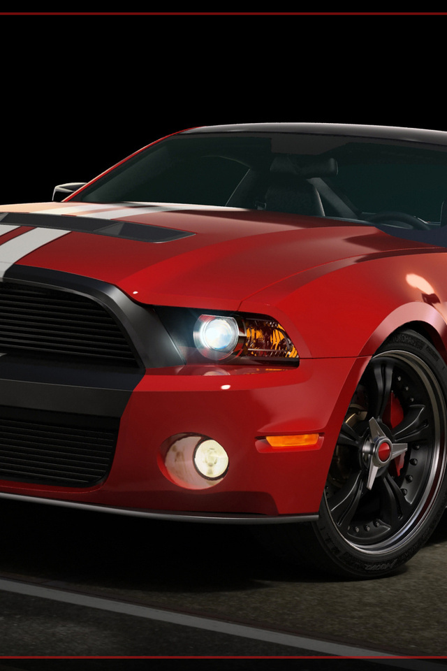 , 3d, ford mustang