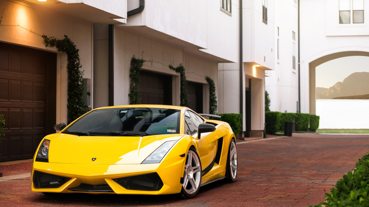 , , gallardo, yellow, superleggera, Lamborghini
