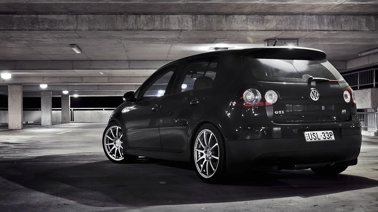 wallpapers auto, volkswagen golf, , city, parking, Auto, cars,  , gti