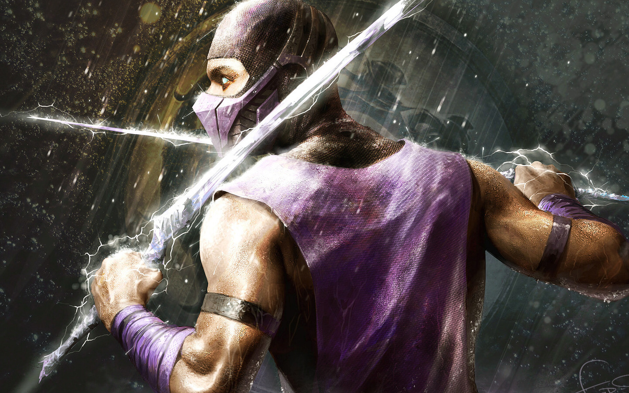 fan art, rain, , , , Mortal kombat, , 