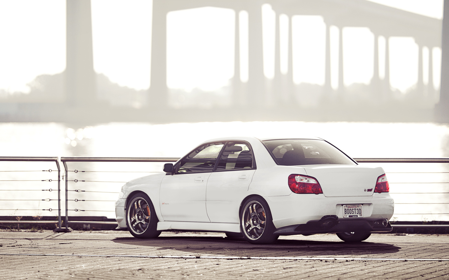 , sti, Subaru, , white, impreza, 