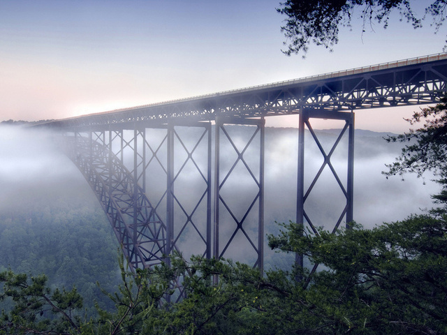 , New river gorge bridge, , 