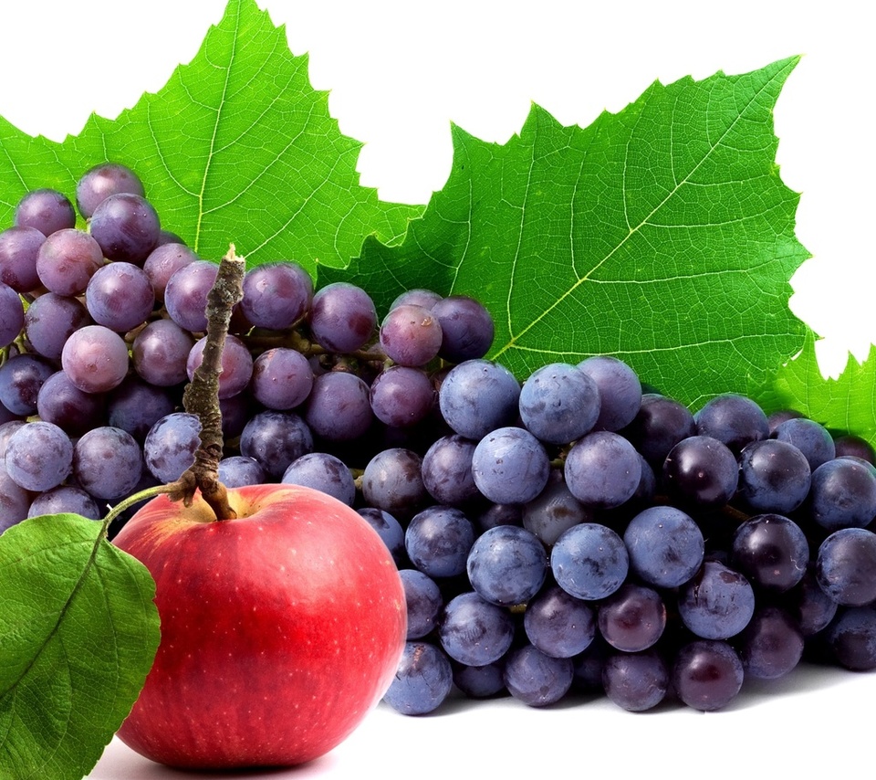 , , , apple, , , grapes