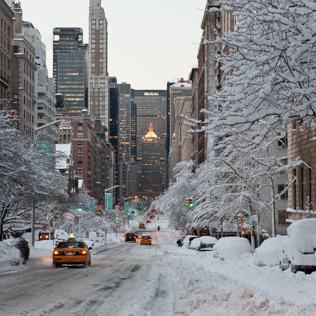 winter, nyc, city, new_york, Usa, 