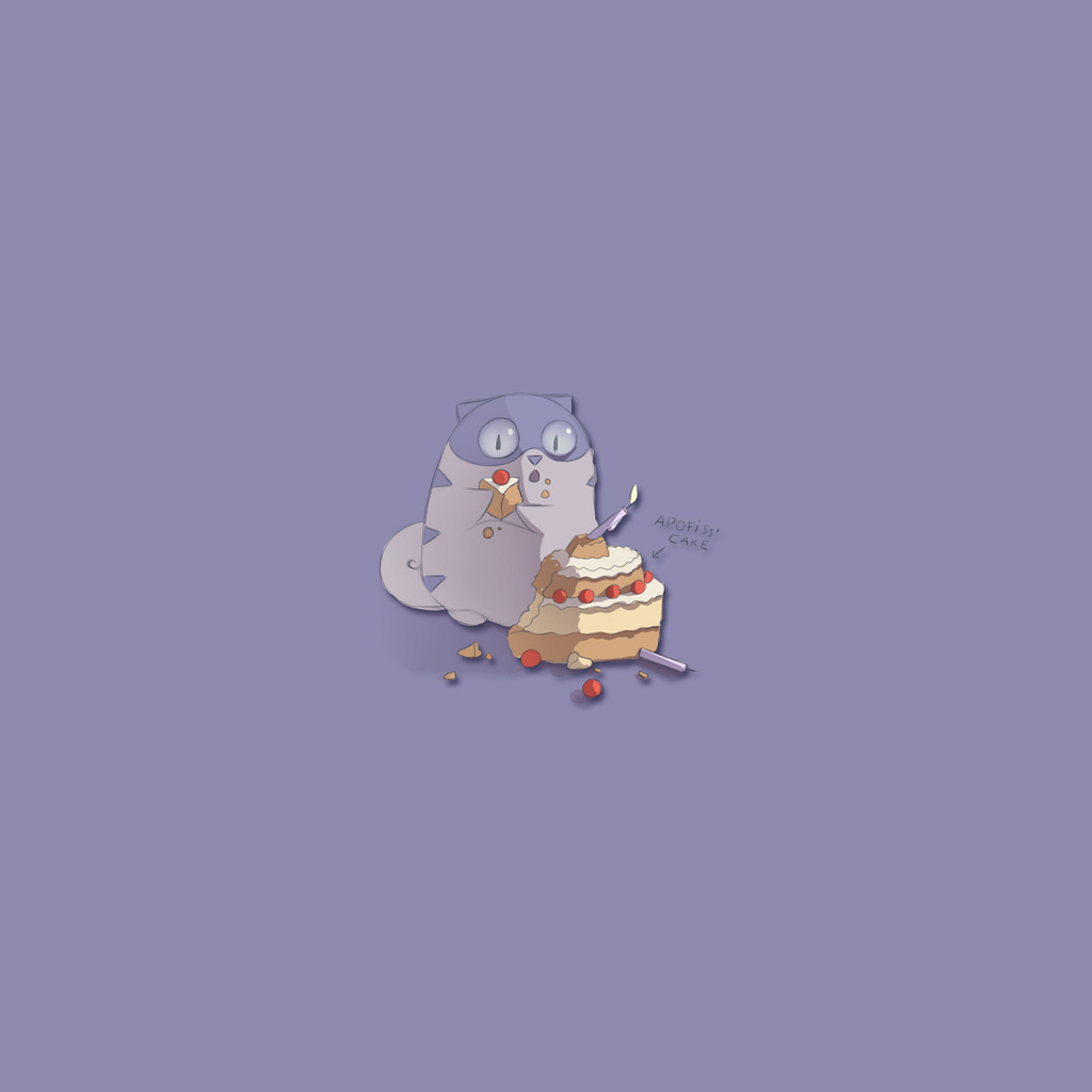 Apofiss, , boggart cat, , cake, , 