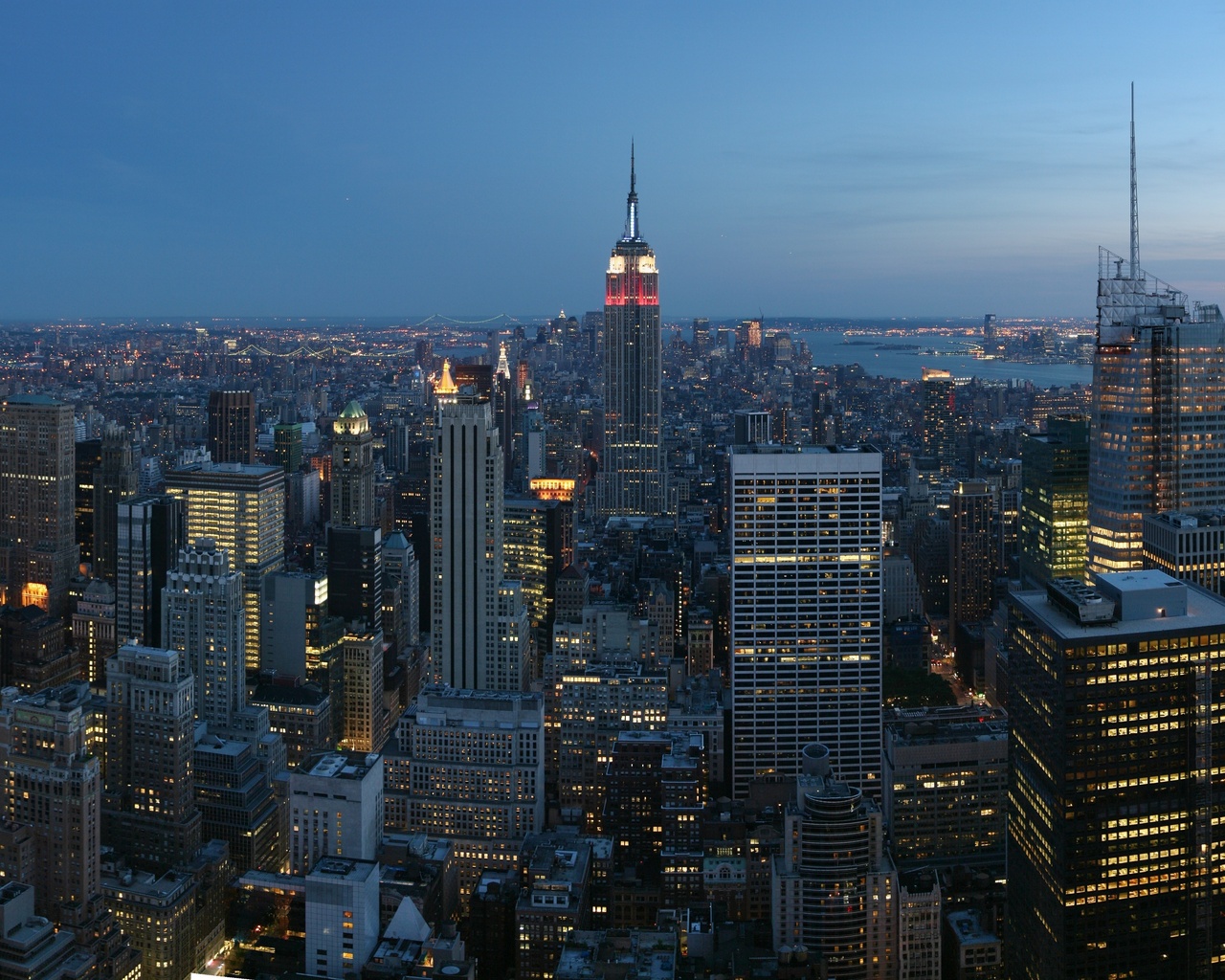 New york, . , empire state building