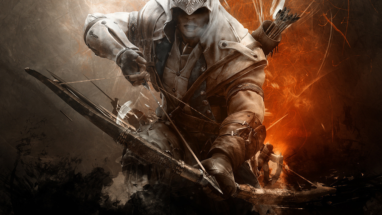 assassin,  ,  , Assassins creed 3, connor kanwey