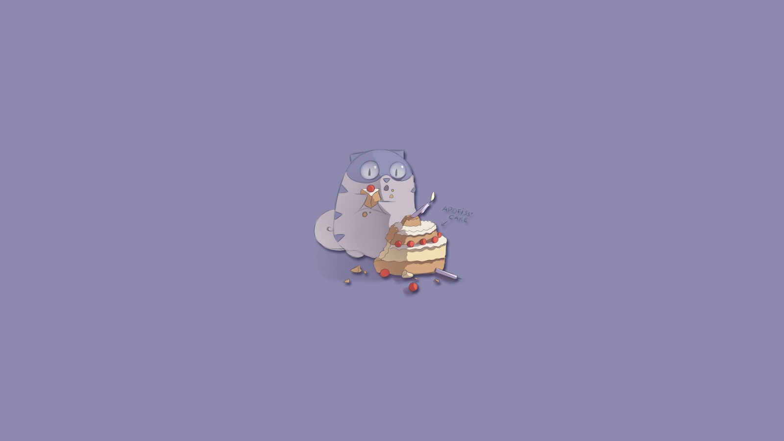 Apofiss, , boggart cat, , cake, , 