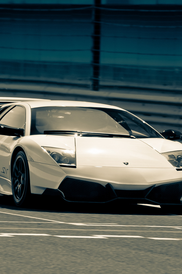, Lamborghini, murcielago, lp670-4, sv, white, 