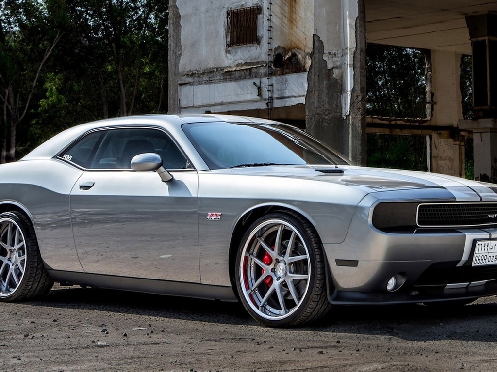 silver, dodge, srt8, Car, wallpapers, adv1, tuning, beautiful, challenger, desktop