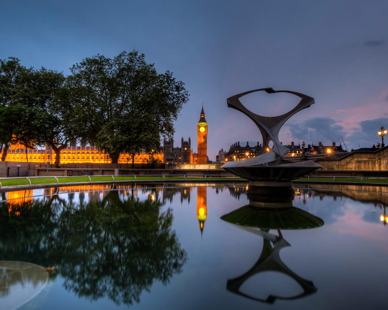 , big ben, uk, night, , London, , england