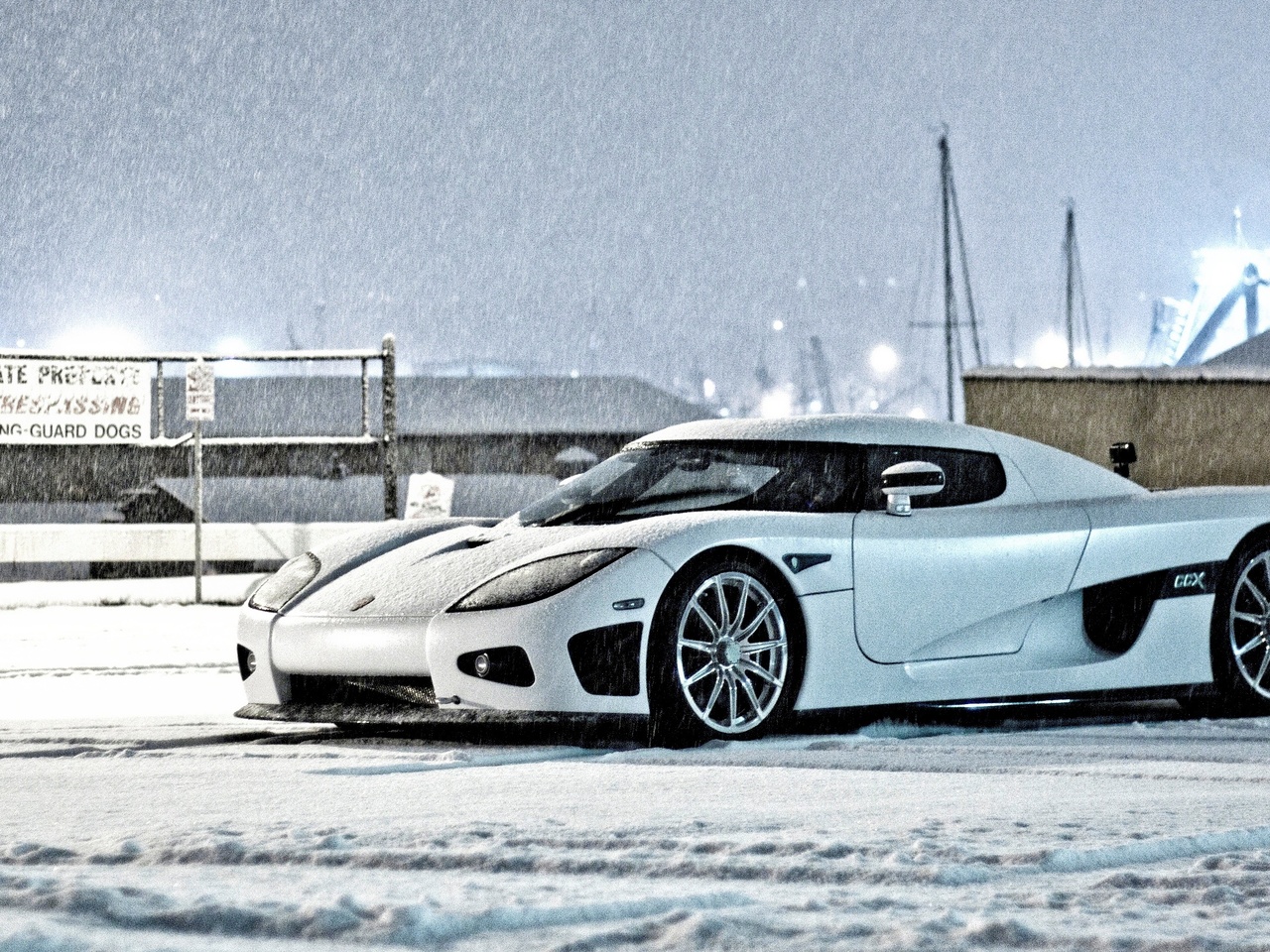 ccx,  , , winter, Koenigsegg, , , white, snow