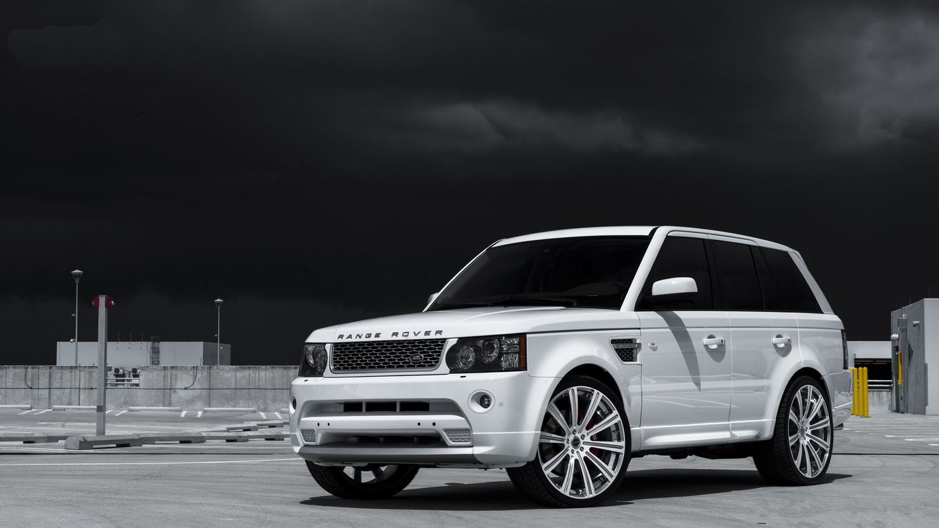 Land rover, ,  ,  , white, range rover, sport