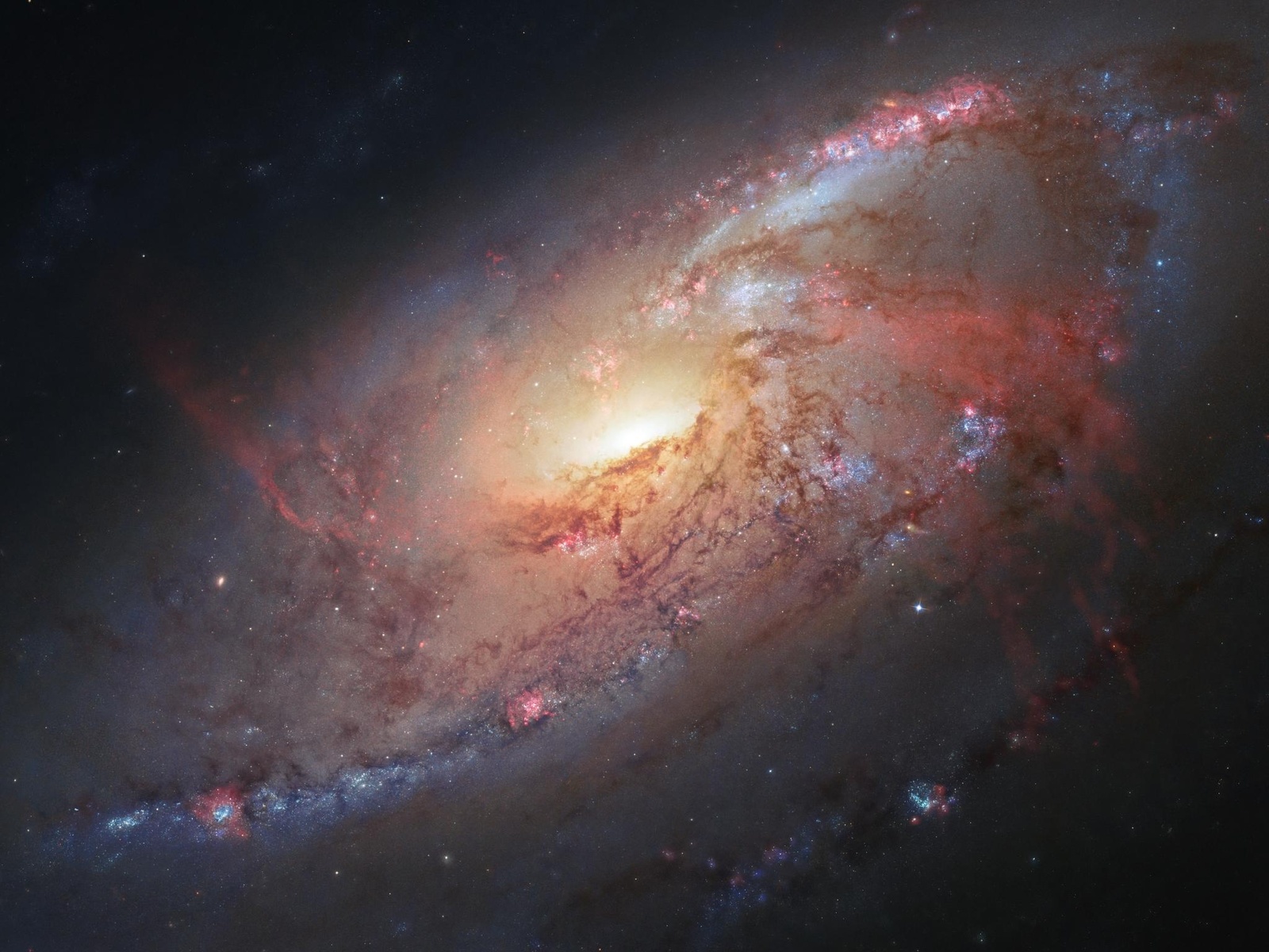 , m106, hubble space telescope,  , 