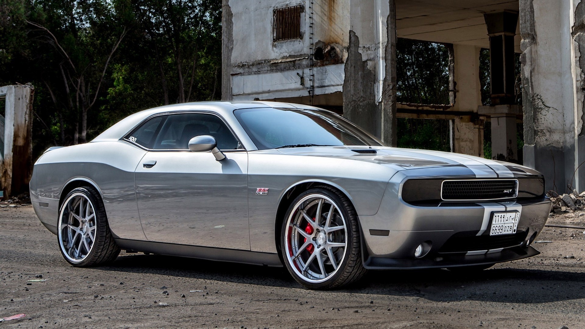 silver, dodge, srt8, Car, wallpapers, adv1, tuning, beautiful, challenger, desktop