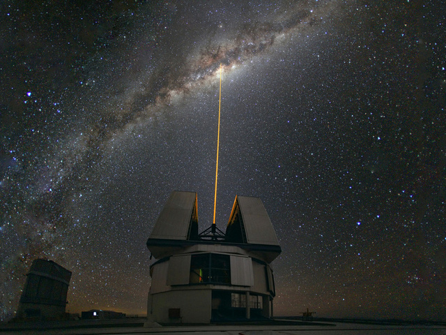 ,  , the milky way, laser towards, 