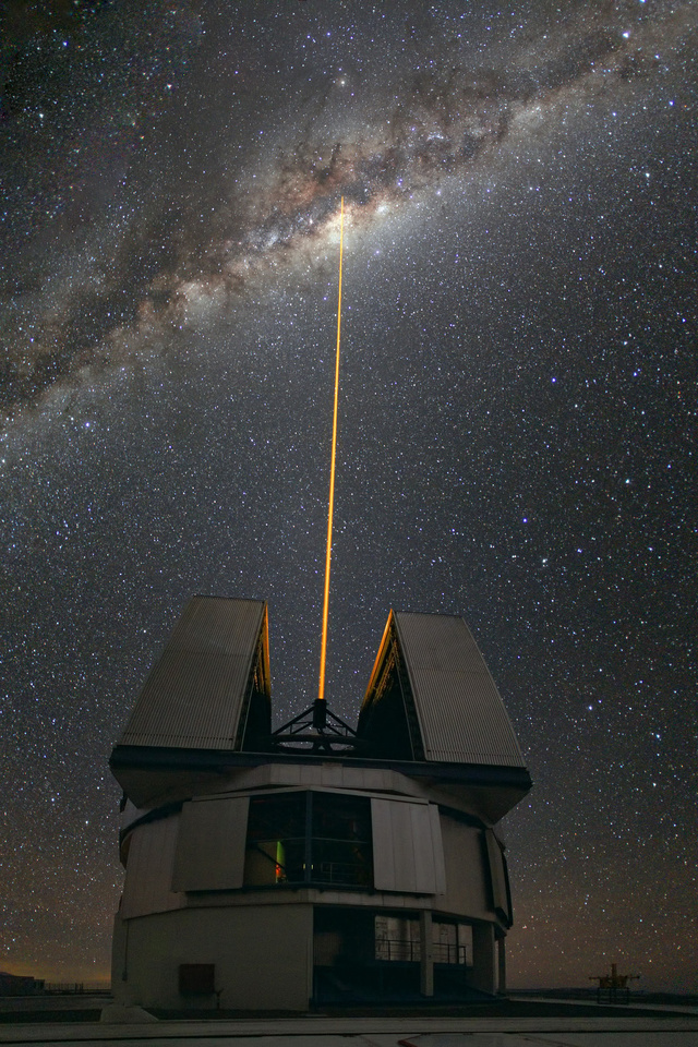 ,  , the milky way, laser towards, 