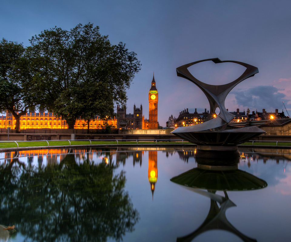 , big ben, uk, night, , London, , england