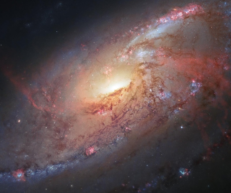 , m106, hubble space telescope,  , 