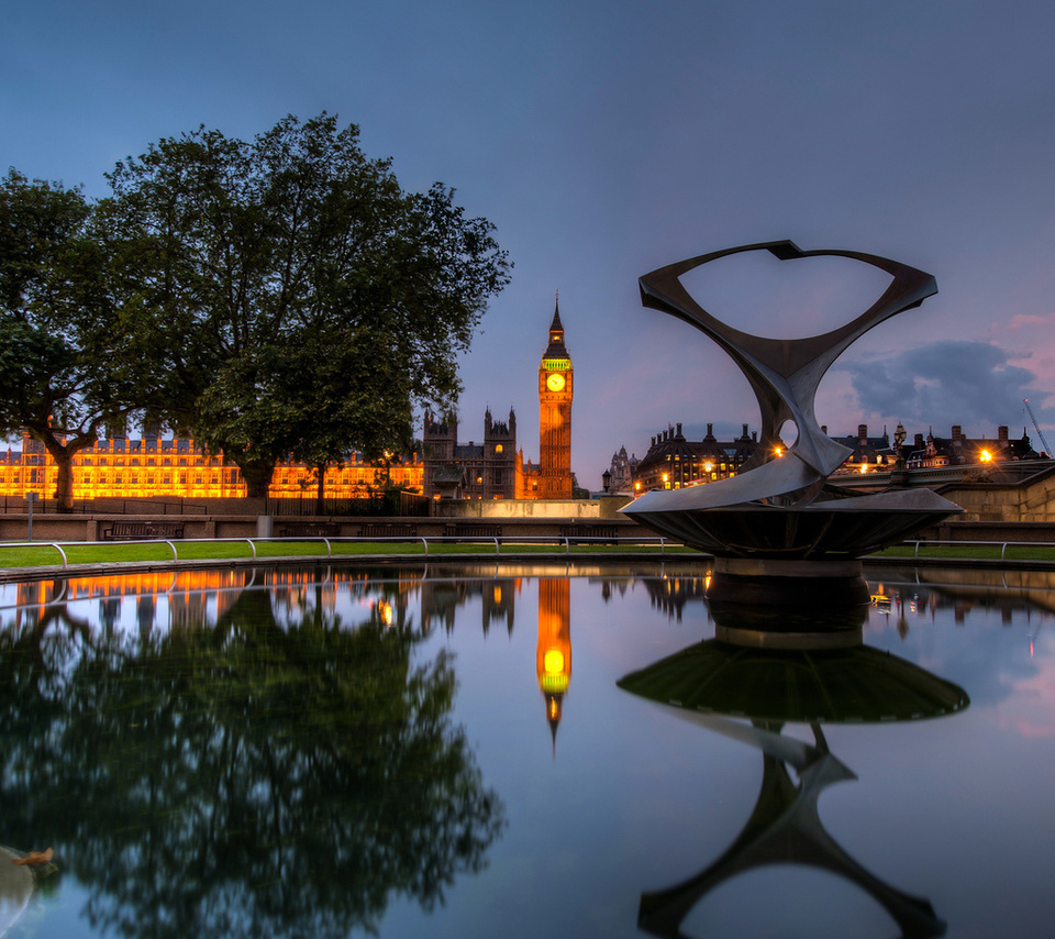 , big ben, uk, night, , London, , england