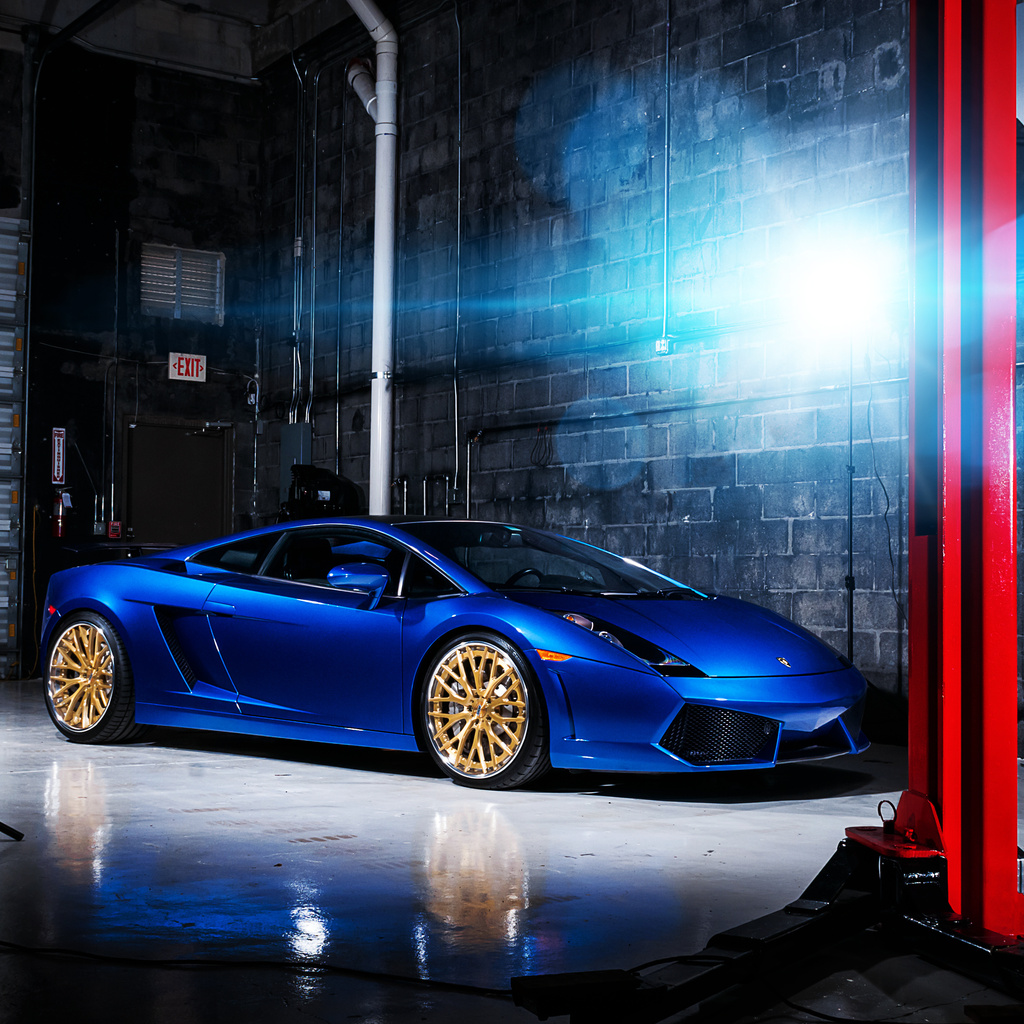 , gallardo, , blue, , Lamborghini