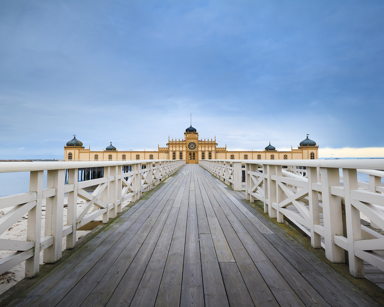 sea, , sky, bath, , , , , blue, Sweden, pier