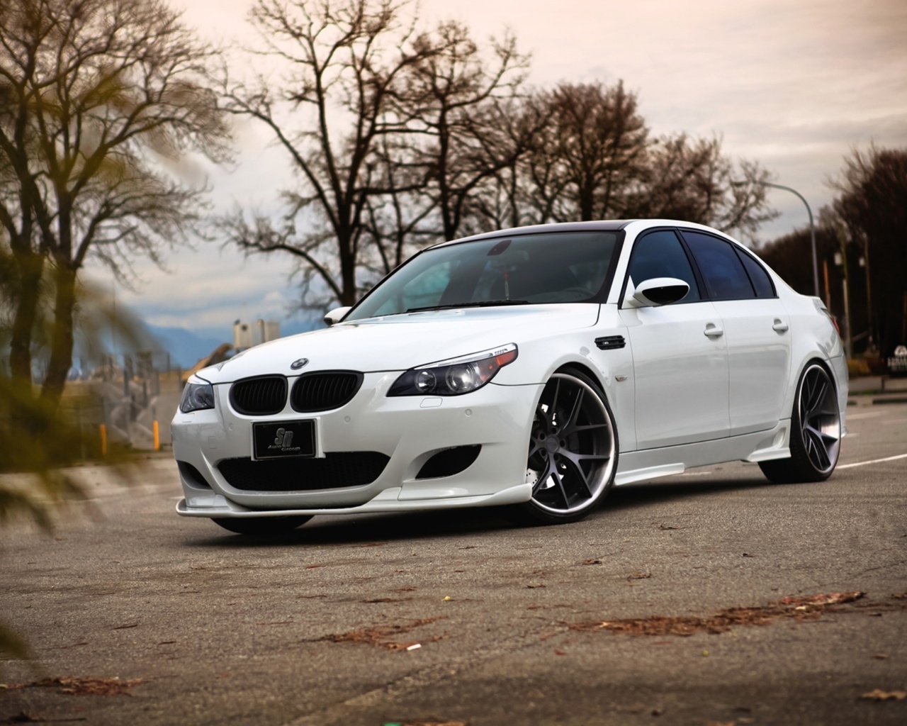 parking, , m5, , white, e60, , Bmw, , 