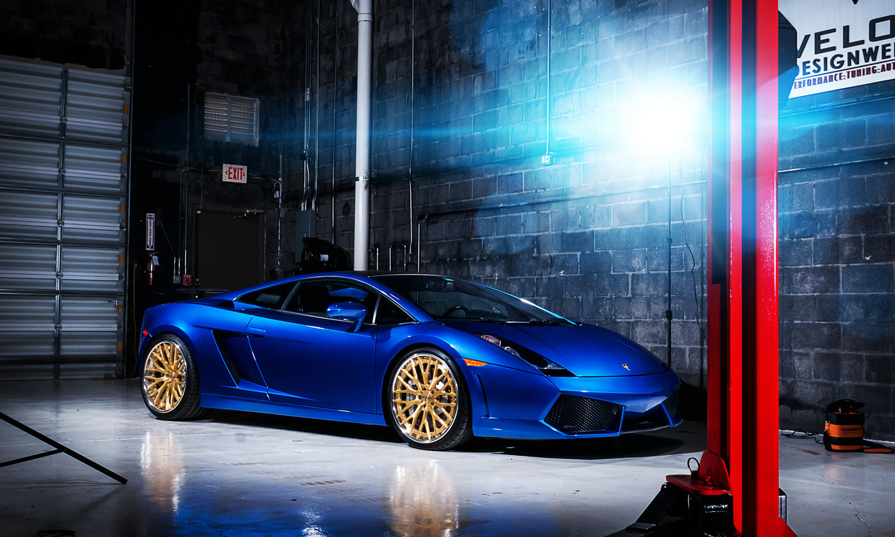 , gallardo, , blue, , Lamborghini