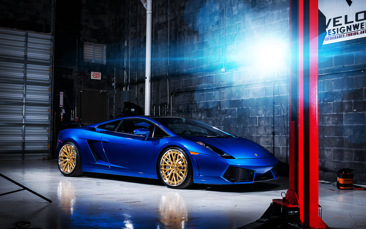 , gallardo, , blue, , Lamborghini