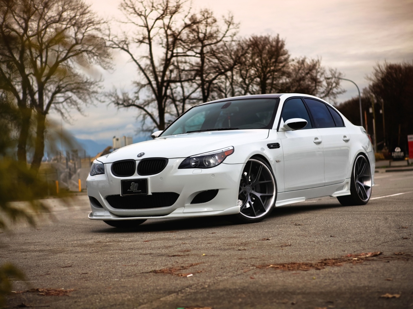 parking, , m5, , white, e60, , Bmw, , 