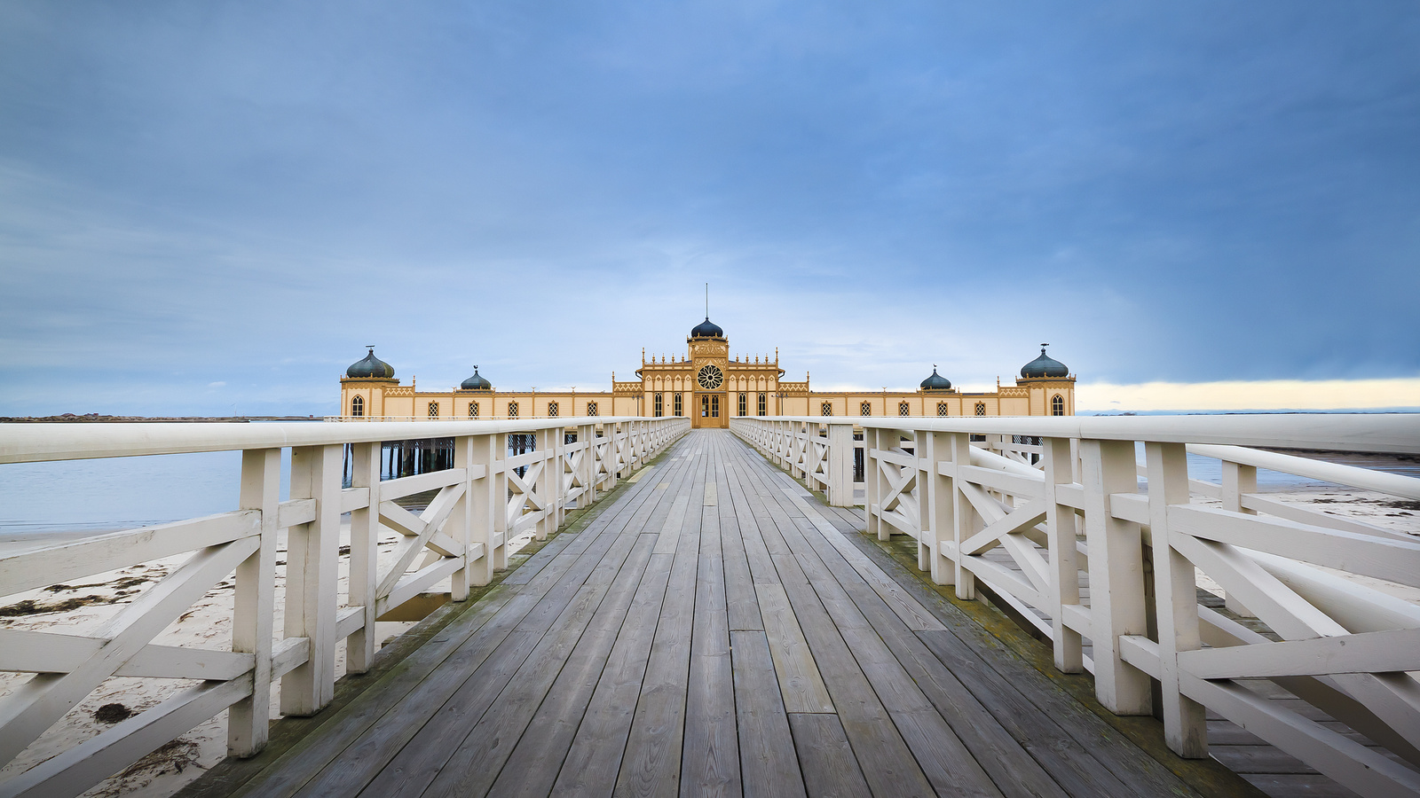 sea, , sky, bath, , , , , blue, Sweden, pier