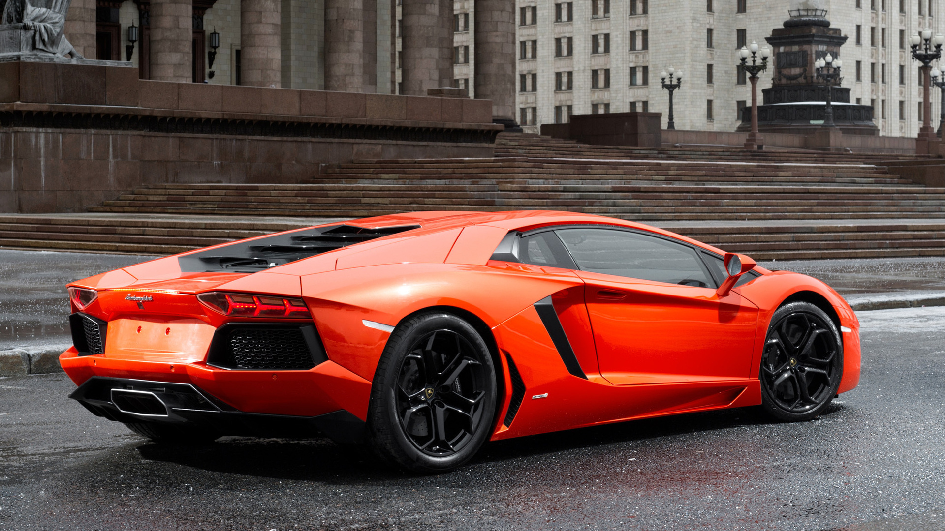 , , orange, Lamborghini aventador lp700-4, 