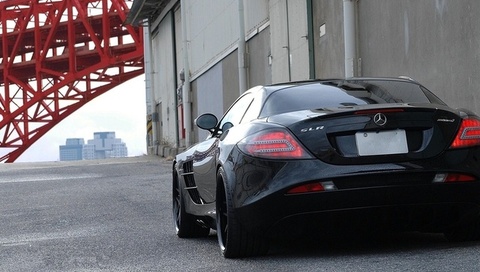 Mercedes benz,  , , black,  , slr mclaren