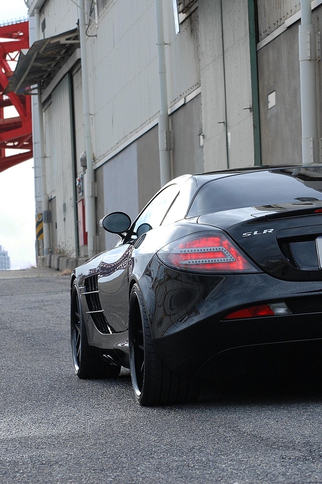 Mercedes benz,  , , black,  , slr mclaren