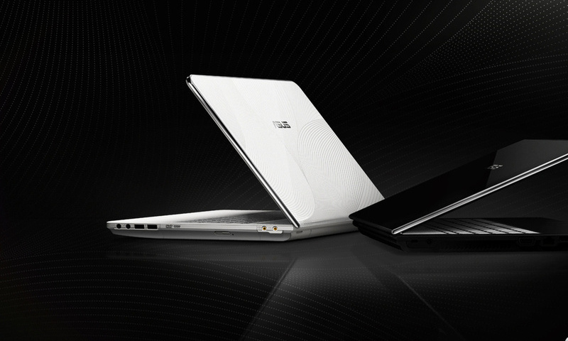 Asus, n5, laptop, white