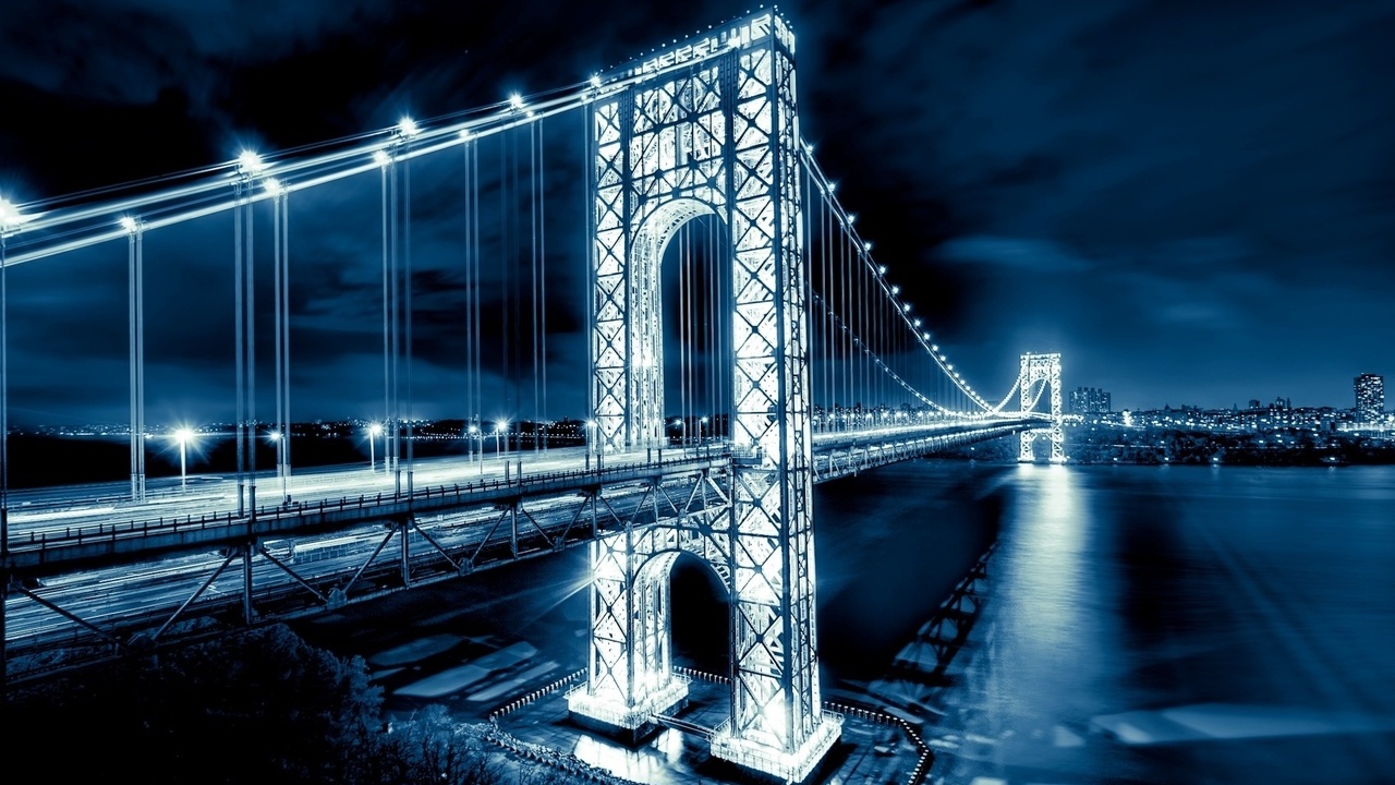   , George washington bridge, new jersey, manhattan