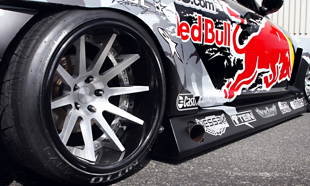 spoiler, rx-8, widebody, wheels, team, competition, red-bull racing, sportcar, Mazda, tuning, drift