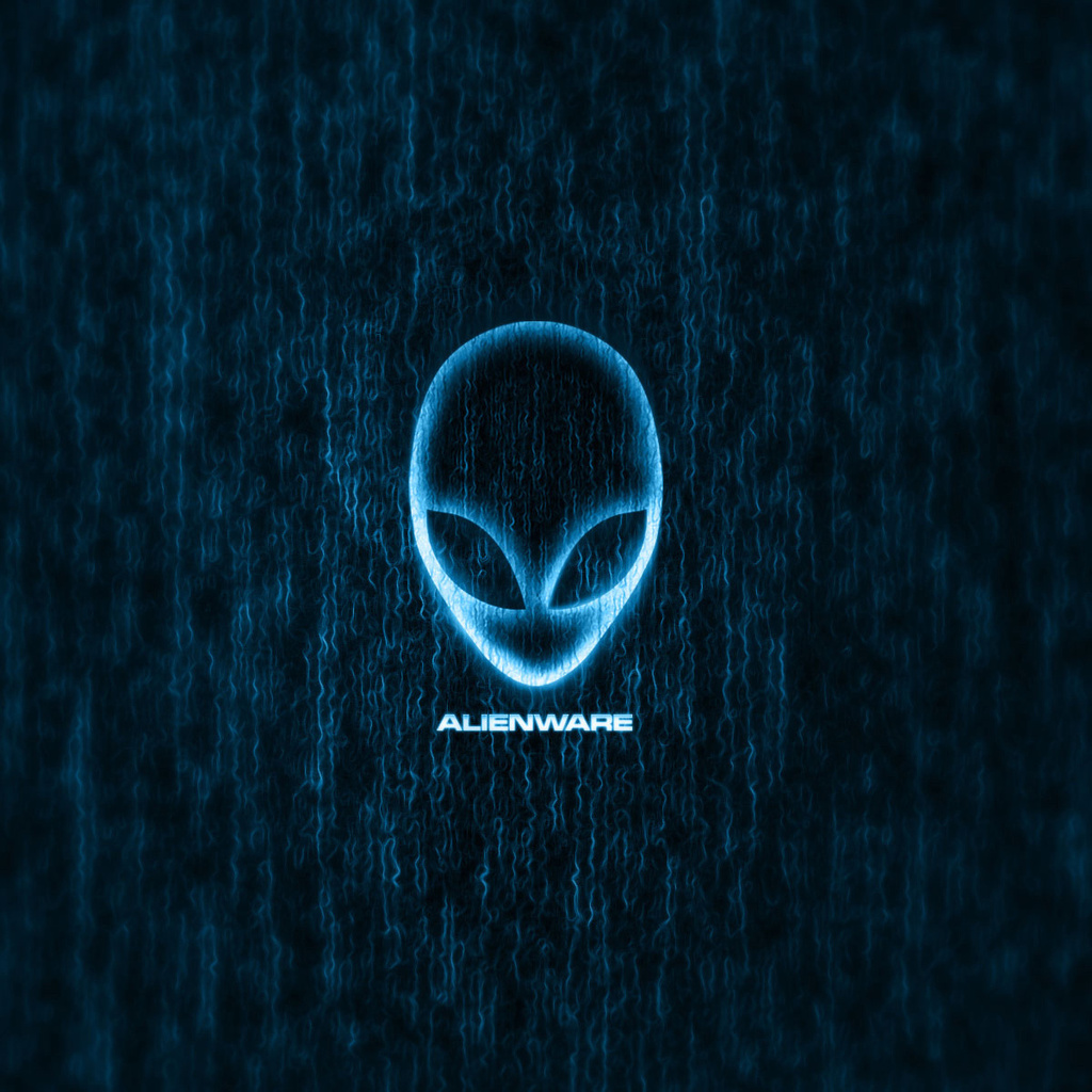 logo, alien, Alienware, blue, head, brand