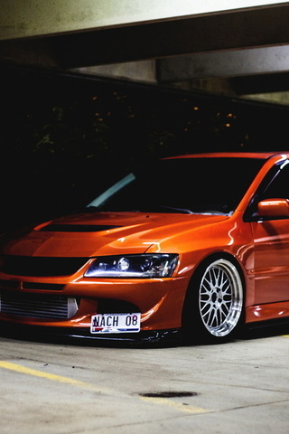 lancer, , orange, low, , ix, evolution, evo, Mitshubishi