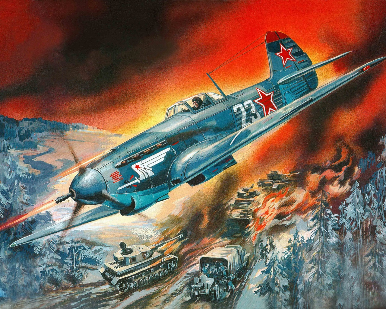 -9, fighter, russian, , yak-9k, , Yakovlev