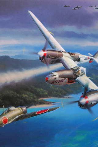 , nicolas trudgia, , , Lockheed p-38 lightning